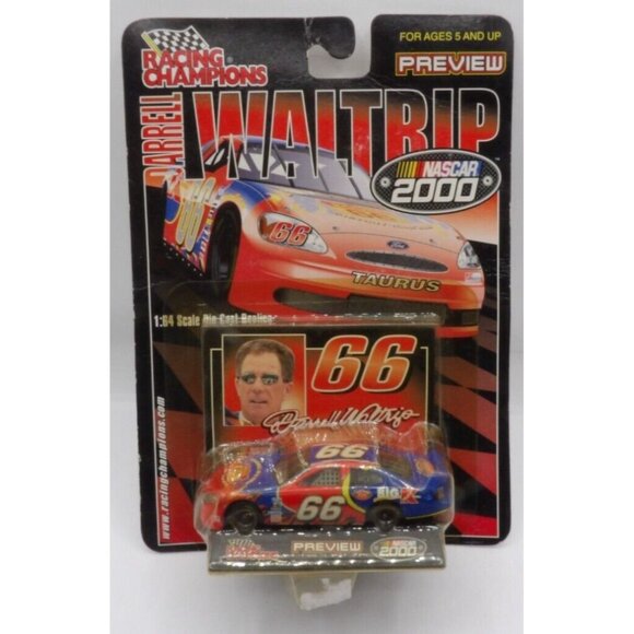 NASCAR 2000 Racing Champions Stock Lot of 2- Ward Burton and Darrell Waltrap - Picture 6 of 11